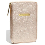 Juicy Couture Gold Glitter iPad Case "Ed To The Stars"