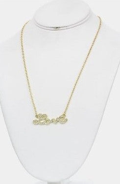 Crystal Love Necklace
