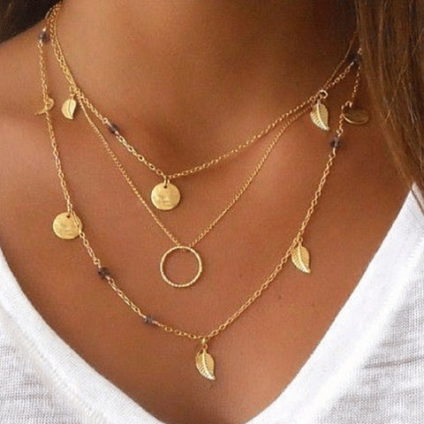 Multi-Layer Circle Necklace