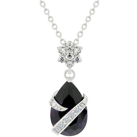 Wrapped Amethyst Pendant