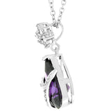 Wrapped Amethyst Pendant
