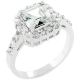 Pave Princess Ring
