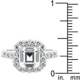 Pave Princess Ring
