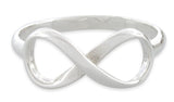 .925 Pure Sterling Silver Infinity Ring