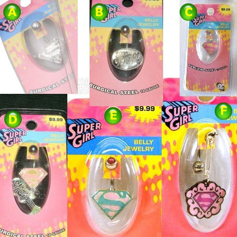 Super Girl Belly Jewelry